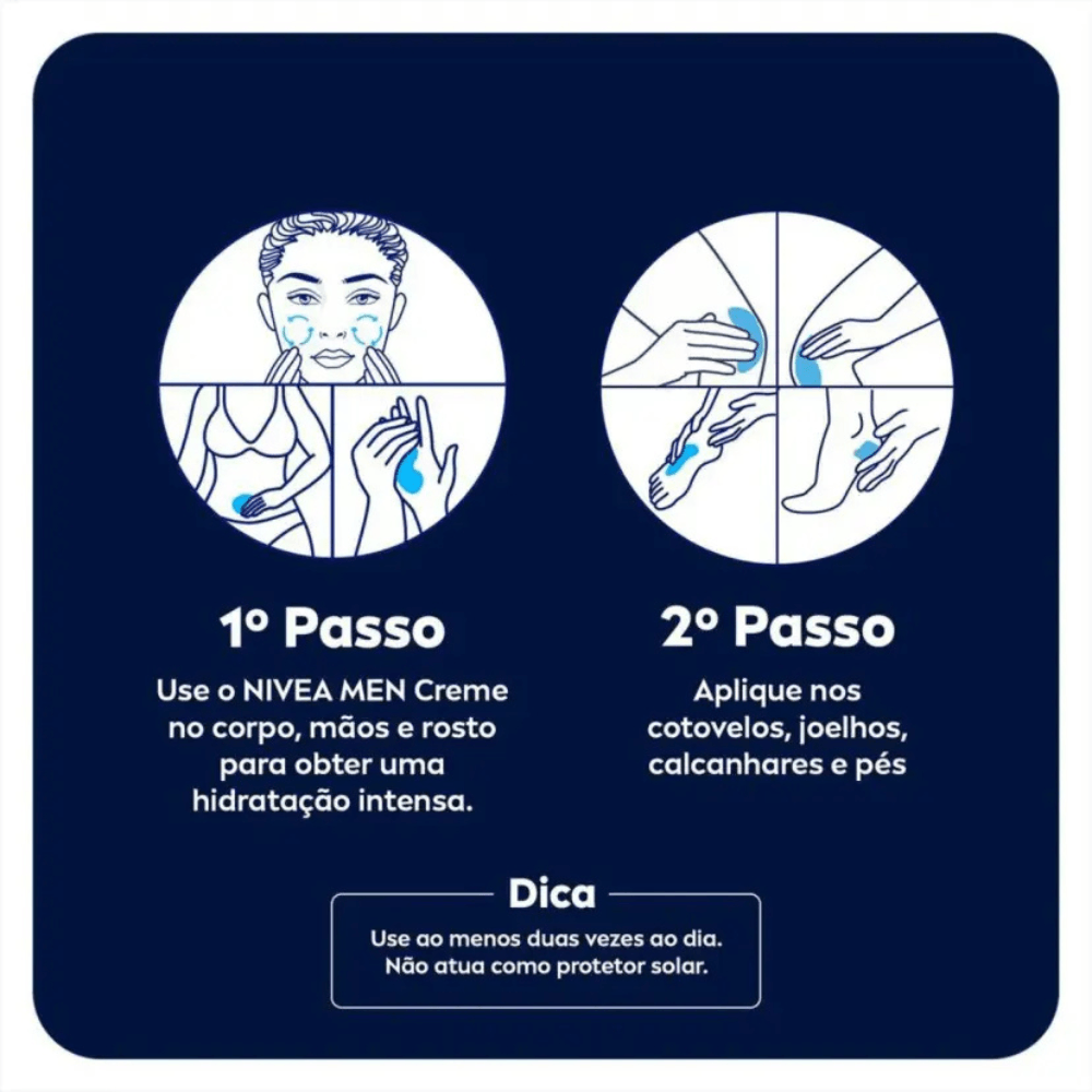 Creme Hidratante Nivea Men 4 em 1 com 30g